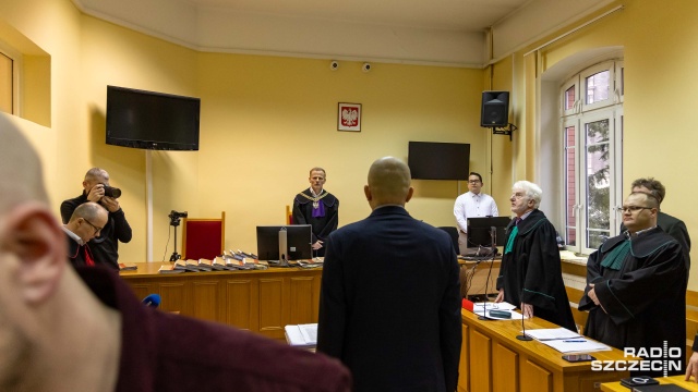 Fot. Robert Stachnik [Radio Szczecin] Matecki: nie mam nic do ukrycia [ZDJĘCIA]