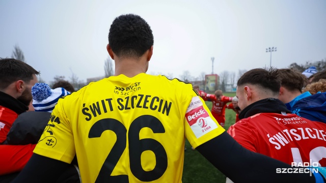 Fot. Robert Stachnik [Radio Szczecin] Zwycięstwo i porażka Świtu w sparingowych meczach [ZDJĘCIA]