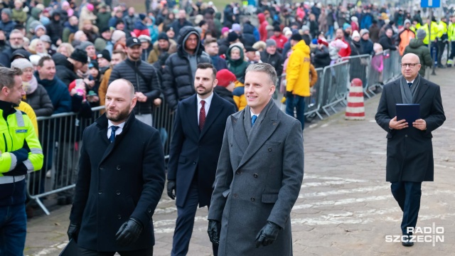 Fot. Robert Stachnik [Radio Szczecin] Chrzest promu Jantar Unity za nami. "To wielki dzień!" [WIDEO, ZDJĘCIA]