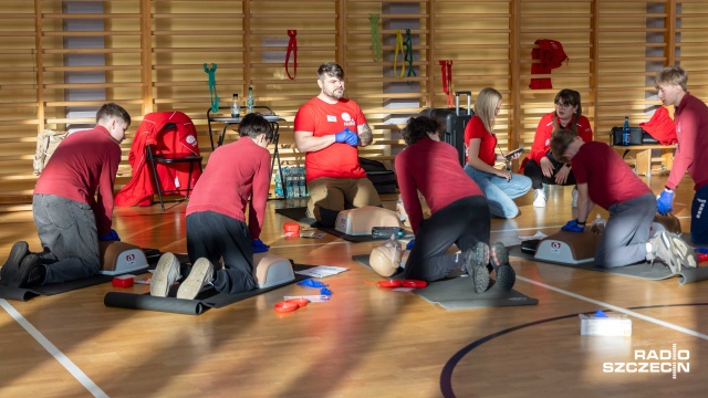 Fot. Robert Stachnik [Radio Szczecin] Pierwsza pomoc nie zna granic [WIDEO, ZDJĘCIA]
