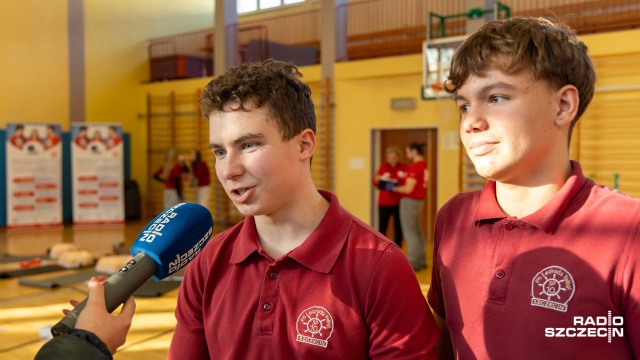 Fot. Robert Stachnik [Radio Szczecin] Pierwsza pomoc nie zna granic [WIDEO, ZDJĘCIA]