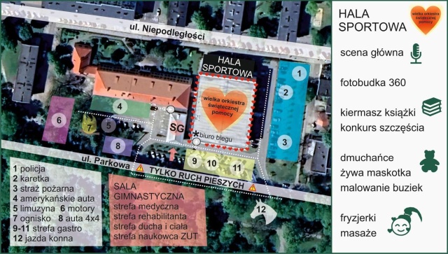 Harmonogram - Gryfino plik 3 Znamy atrakcje niedzielnych finałów WOŚP w Szczecinie i regionie