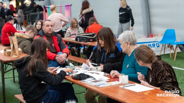 Fot. Robert Stachnik [Radio Szczecin] Stołczyn też gra dla WOŚP. Kwesta, warsztaty i "normalny kręcioł" [ZDJĘCIA]