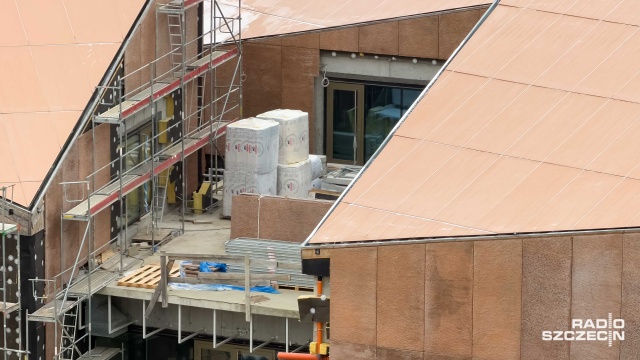 Fot. Robert Stachnik [Radio Szczecin] Termin otwarcia Mediateki wciąż pod znakiem zapytania [WIDEO, ZDJĘCIA]
