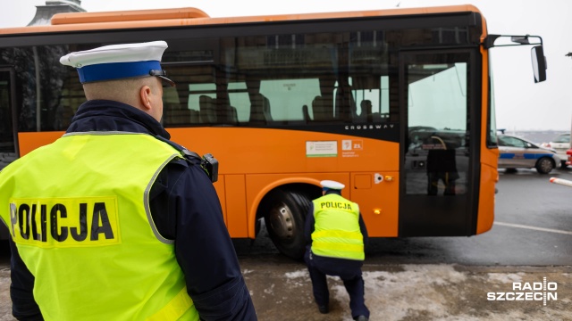 Fot. Robert Stachnik [Radio Szczecin] Służby w regionie w gotowości przed feriami [WIDEO, ZDJĘCIA]