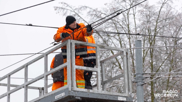 Fot. Robert Stachnik [Radio Szczecin] Część tramwajów pozostanie w czwartek w zajezdni [ZDJĘCIA]