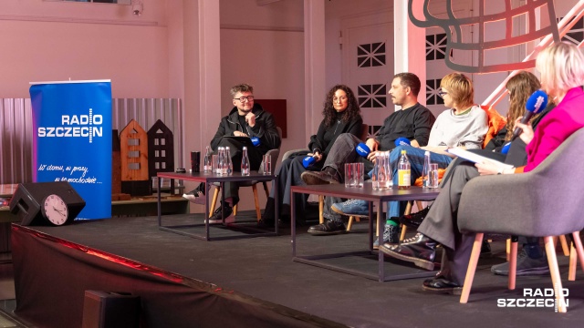 Fot. Robert Stachnik [Radio Szczecin] "W kulturze najważniejsi są ludzie." Debata w Trafostacji Sztuki [WIDEO, ZDJĘCIA]