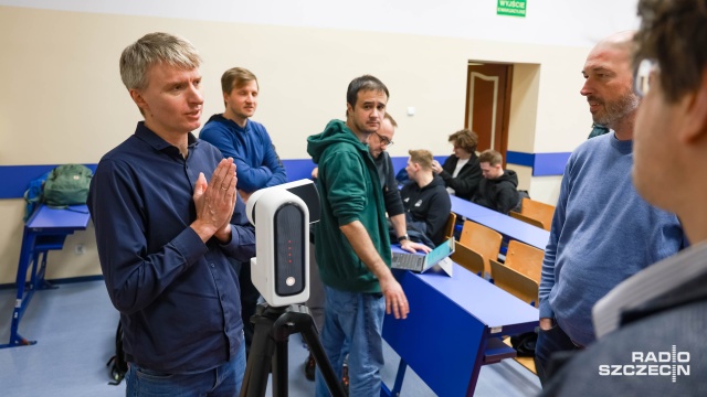 Fot. Robert Stachnik [Radio Szczecin] Naukowcy zapraszają do współpracy amatorów astronomii [ZDJĘCIA]