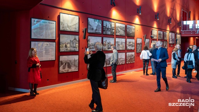 Fot. Robert Stachnik [Radio Szczecin] Wystawa Stetinum-Stettin-Szczecin. "To było piękne miasto i nadal jest pięknym miastem..." [WIDEO, ZDJĘCIA]