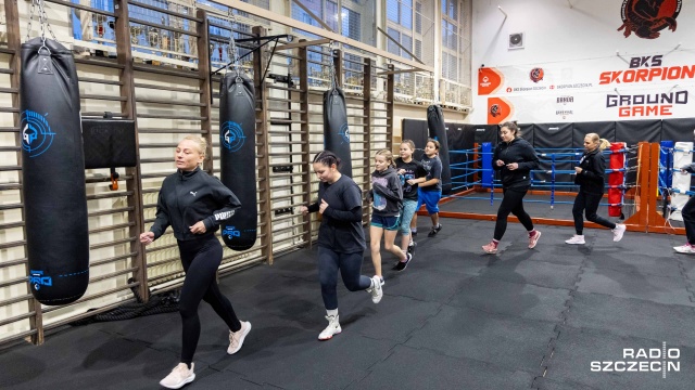 Fot. Robert Stachnik [Radio Szczecin] Pięściarze Skorpiona szykują się do startów w nowym sezonie [WIDEO, ZDJĘCIA]