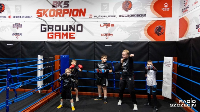 Fot. Robert Stachnik [Radio Szczecin] Pięściarze Skorpiona szykują się do startów w nowym sezonie [WIDEO, ZDJĘCIA]