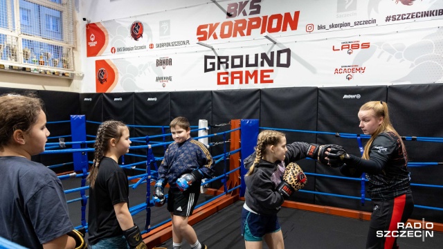 Fot. Robert Stachnik [Radio Szczecin] Pięściarze Skorpiona szykują się do startów w nowym sezonie [WIDEO, ZDJĘCIA]