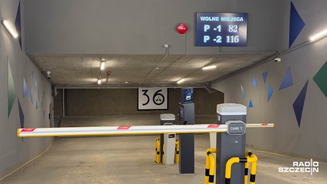 Fot. Robert Stachnik [Radio Szczecin] Parkingowiec słabo oznakowany [ZDJĘCIA]