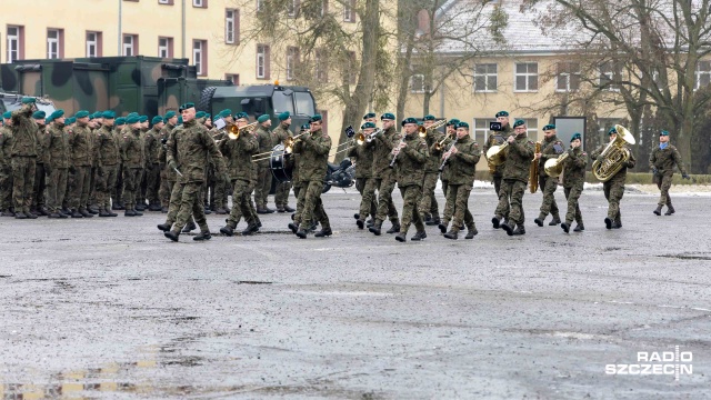 Fot. Robert Stachnik [Radio Szczecin] 12. Brygada Zmechanizowana ma nowego dowódcę [WIDEO, ZDJĘCIA]