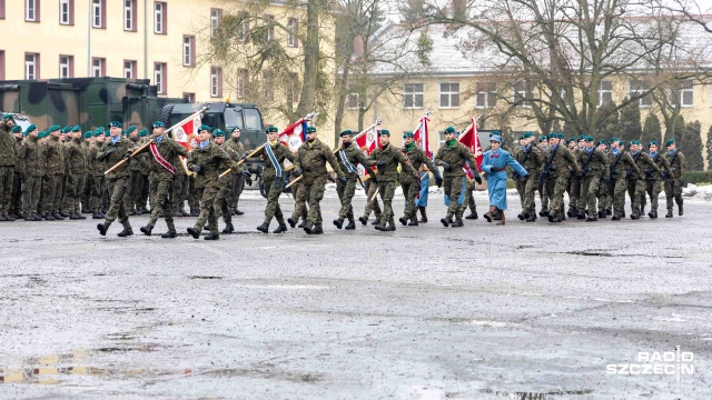 Fot. Robert Stachnik [Radio Szczecin] 12. Brygada Zmechanizowana ma nowego dowódcę [WIDEO, ZDJĘCIA]