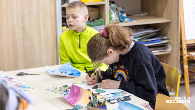 Fot. Robert Stachnik [Radio Szczecin] Ferie z ukulele i nauką fotografii. Trwają warsztaty dla najmłodszych [WIDEO, ZDJĘCIA]