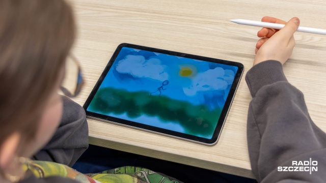 Fot. Robert Stachnik [Radio Szczecin] Warsztaty animacji cyfrowej w MBP na Matki Teresy z Kalkuty [WIDEO, ZDJĘCIA]