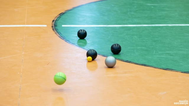 Fot. Kamila Kozioł [Radio Szczecin] "Bule do wiosny." Rozgrywka w hali OSiR-u [WIDEO, ZDJĘCIA]