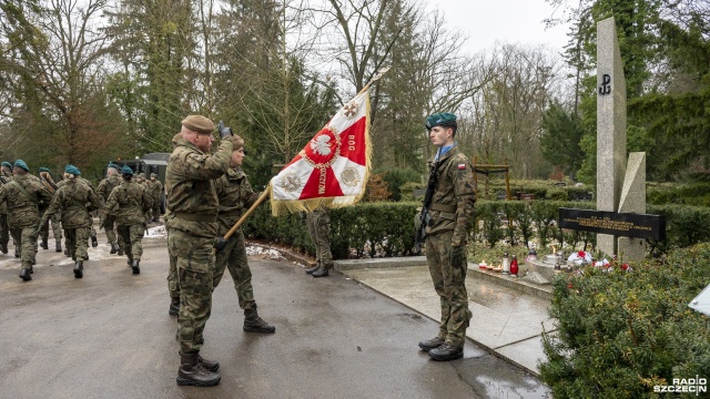 Fot. Kamila Kozioł [Radio Szczecin] Szczecin uczcił pamięć Żołnierzy AK [ZDJĘCIA, WIDEO]