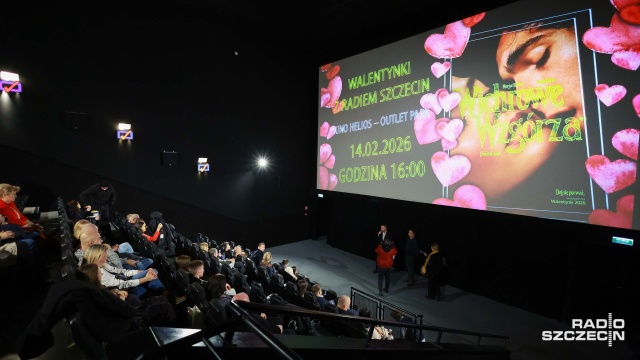 Fot. Robert Stachnik [Radio Szczecin] Radiowa randka w kinie Helios [WIDEO, ZDJĘCIA]
