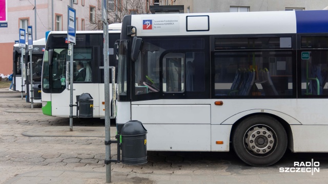 Fot. Robert Stachnik [Radio Szczecin] Coraz trudniej o pracę w spółkach autobusowych; kierowcy autobusów w komplecie [WIDEO, ZDJĘCIA]