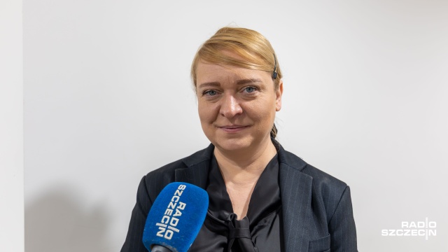 Sabina Wacławczyk. Fot. Robert Stachnik [Radio Szczecin] Historia pieców piekarniczych w szczecińskim muzeum [ZDJĘCIA]