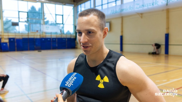 Fot. Robert Stachnik [Radio Szczecin] "Można się porządnie zmęczyć, więc fajne takie kardio w tygodniu" [WIDEO, ZDJĘCIA]