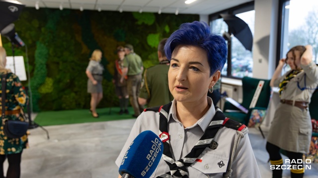 Fot. Robert Stachnik [Radio Szczecin] "Najważniejsze święto harcerskie". Obchody w Policach [ZDJĘCIA]