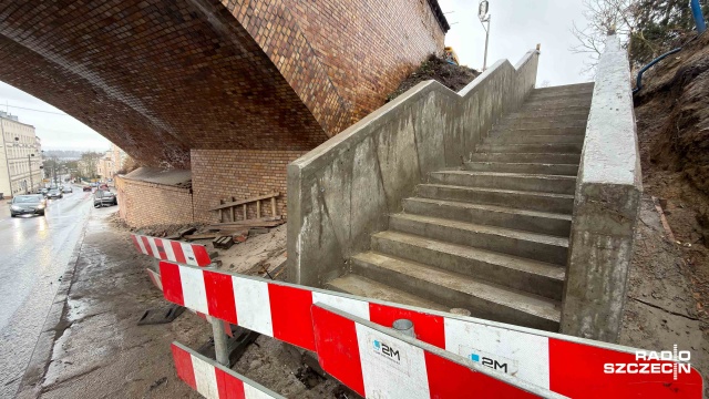 Fot. Robert Stachnik [Radio Szczecin] Remont wiaduktu kolejowego na ul. Strzałowskiej rozpoczęty [ZDJĘCIA]