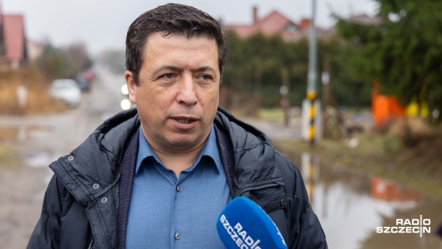 Fot. Robert Stachnik [Radio Szczecin] Problem podtopień w Dobrej [WIDEO, ZDJĘCIA]