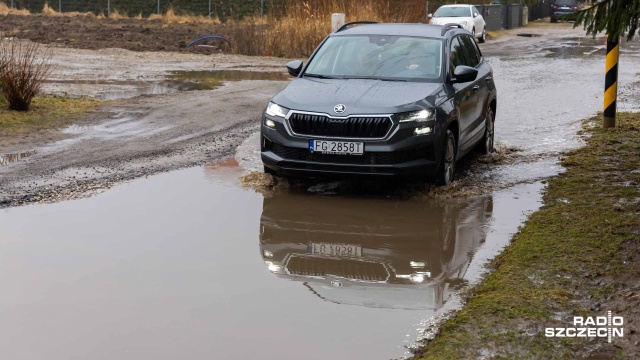 Fot. Robert Stachnik [Radio Szczecin] Problem podtopień w Dobrej [WIDEO, ZDJĘCIA]