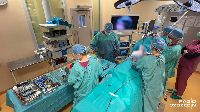 Fot. Robert Stachnik [Radio Szczecin] Pionierska operacja u 5-latka w Szczecinie [WIDEO, ZDJĘCIA]