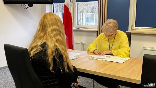 Fot. Joanna Maraszek [Radio Szczecin] Ruszyła kwalifikacja wojskowa w Świnoujściu. "Stresu nie ma" [ZDJĘCIA]