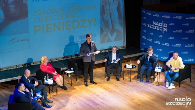 Fot. Robert Stachnik [Radio Szczecin] Czy i jak wyleczyć polski system ochrony zdrowia... Debata w Radiu Szczecin [ZDJĘCIA]