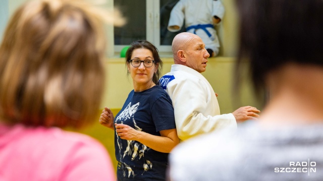 Fot. Robert Stachnik [Radio Szczecin] Kobiety uczą się samoobrony w szczecińskim klubie [WIDEO, ZDJĘCIA]