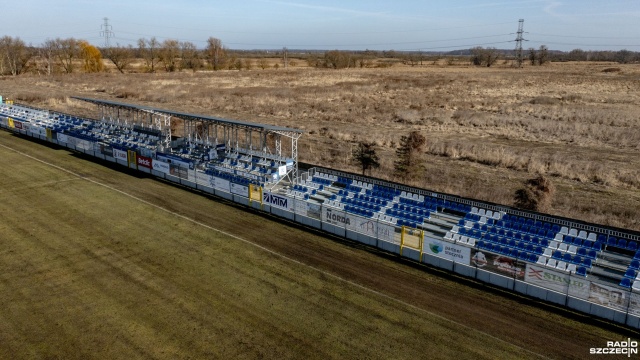 Fot. Wojciech Ochrymiuk [Radio Szczecin] Radni za przebudową stadionu Świtu Szczecin [WIDEO, ZDJĘCIA]