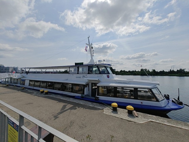 Fot. Starostwo Powiatowe w Policach W tym sezonie dwie trasy wodnego tramwaju [ZDJĘCIA]