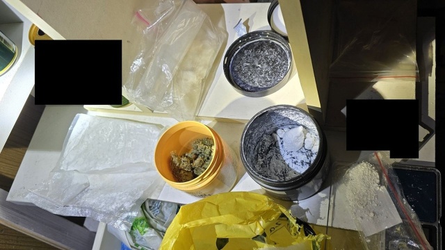 Fot. Komenda Powiatowa Policji w Drawsku Pomorskim Policja przejęła ponad kilogram różnych narkotyków [ZDJĘCIA]