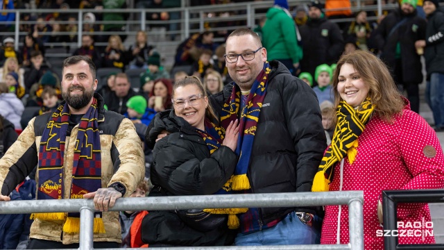 Fot. Robert Stachnik [Radio Szczecin] Zwycięstwo wyszarpane w ostatnich sekundach meczu [WIDEO, ZDJĘCIA, RELACJE]