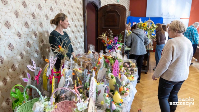 Fot. Robert Stachnik [Radio Szczecin] Wyroby wielkanocne podopiecznych szczecińskich DPS-ów [WIDEO, ZDJĘCIA]