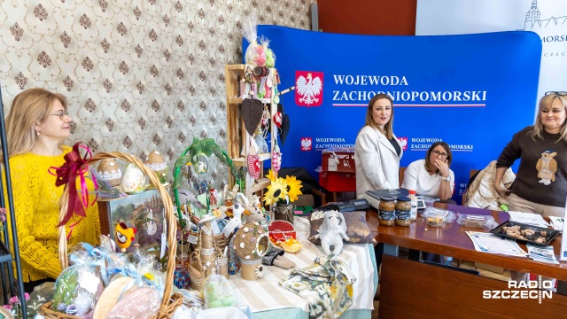 Fot. Robert Stachnik [Radio Szczecin] Wyroby wielkanocne podopiecznych szczecińskich DPS-ów [WIDEO, ZDJĘCIA]