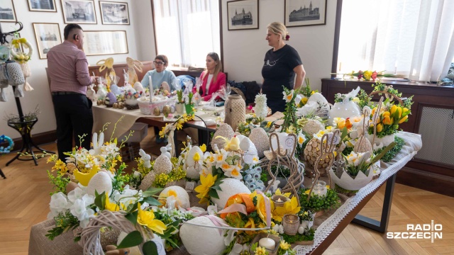 Fot. Robert Stachnik [Radio Szczecin] Wyroby wielkanocne podopiecznych szczecińskich DPS-ów [WIDEO, ZDJĘCIA]