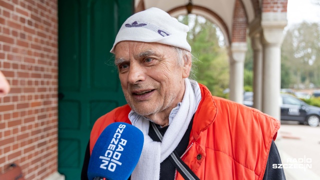 Fot. Robert Stachnik [Radio Szczecin] Pożegnanie legendy. "Marian Kielec był najwspanialszym zawodnikiem w historii Pogoni" [ZDJĘCIA]