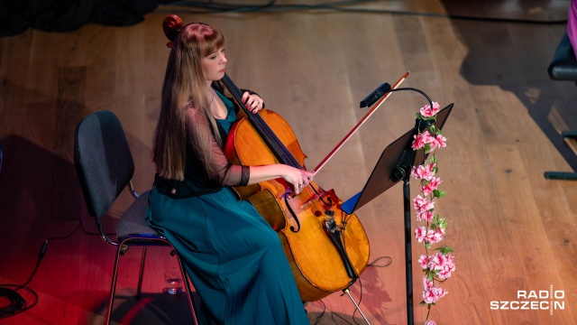 Fot. Robert Stachnik [Radio Szczecin] Muzyczny pierwszy dzień wiosny w studiu Radia Szczecin [ZDJĘCIA]