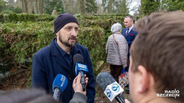 Fot. Robert Stachnik [Radio Szczecin] W Szczecinie upamiętniono Polaków ratujących Żydów [ZDJĘCIA]