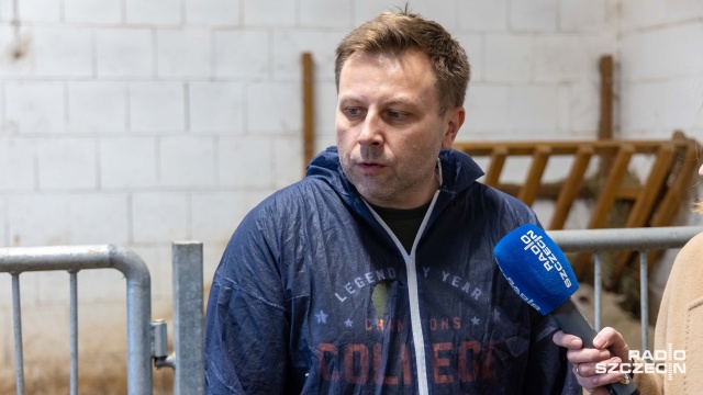 Fot. Robert Stachnik [Radio Szczecin] W Zwierzętarni ZUT-u urodziły się zagrożone wyginięciem owce pomorskie [WIDEO, ZDJĘCIA]