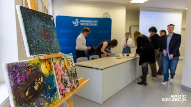 Fot. Robert Stachnik [Radio Szczecin] Studenci US zaprezentowali sztukę od innej strony [WIDEO, ZDJĘCIA]