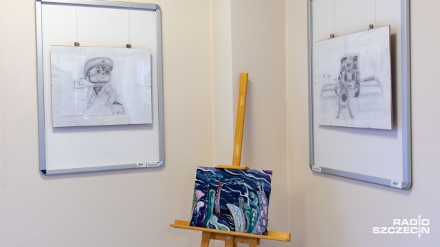 Fot. Robert Stachnik [Radio Szczecin] Studenci US zaprezentowali sztukę od innej strony [WIDEO, ZDJĘCIA]