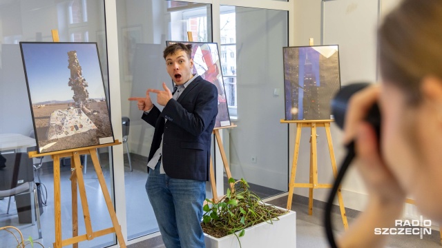 Fot. Robert Stachnik [Radio Szczecin] Studenci US zaprezentowali sztukę od innej strony [WIDEO, ZDJĘCIA]