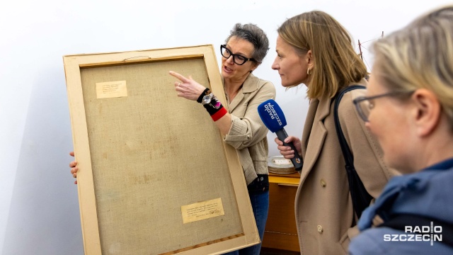 Fot. Robert Stachnik [Radio Szczecin] Wystawa prac rodem z Afryki w Szczecinie [ZDJĘCIA]